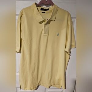 Polo by Ralph Lauren Soft Yellow Men's Polo Shirt